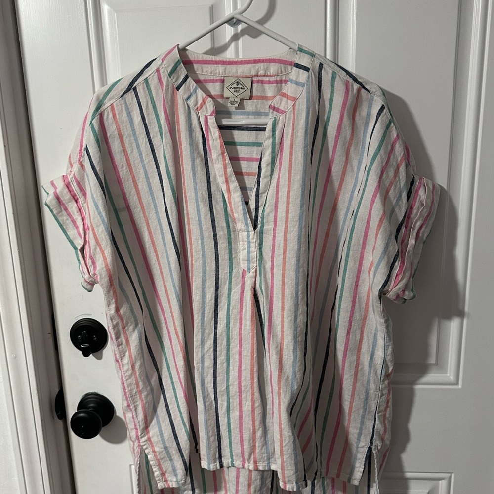St John’s Bay striped shirt